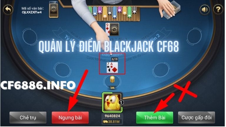 quản lý điểm bài blackjack cf68